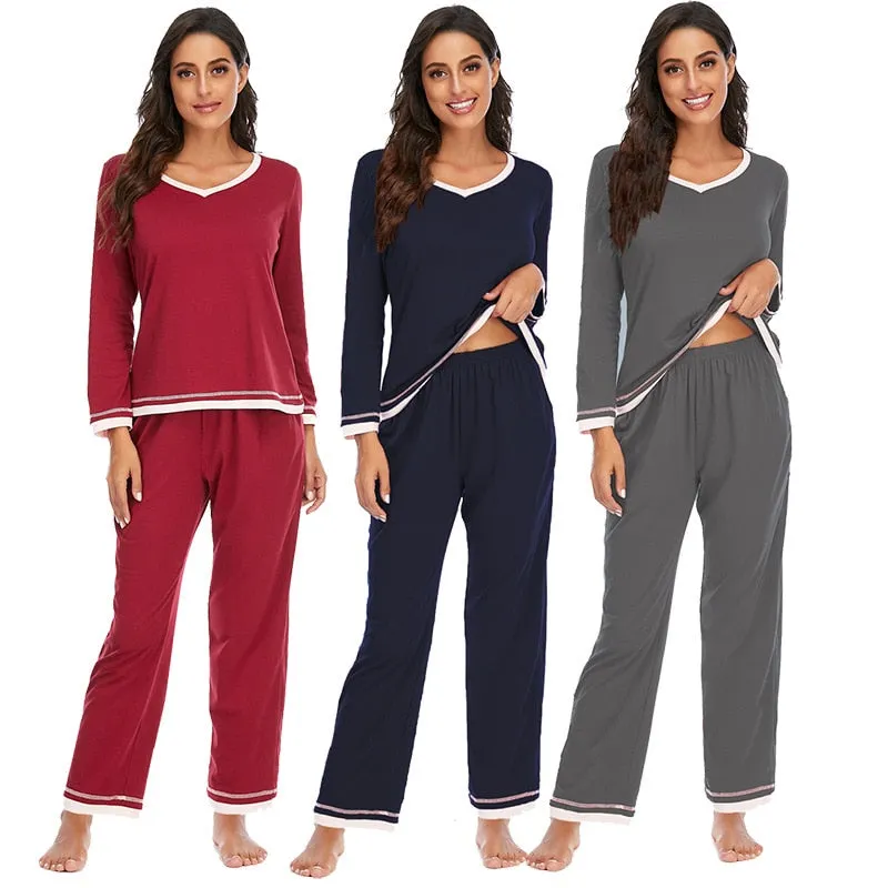 Autumn And Winter Sleepwear set