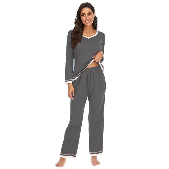 Autumn And Winter Sleepwear set