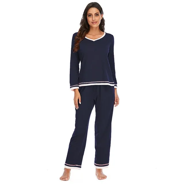 Autumn And Winter Sleepwear set
