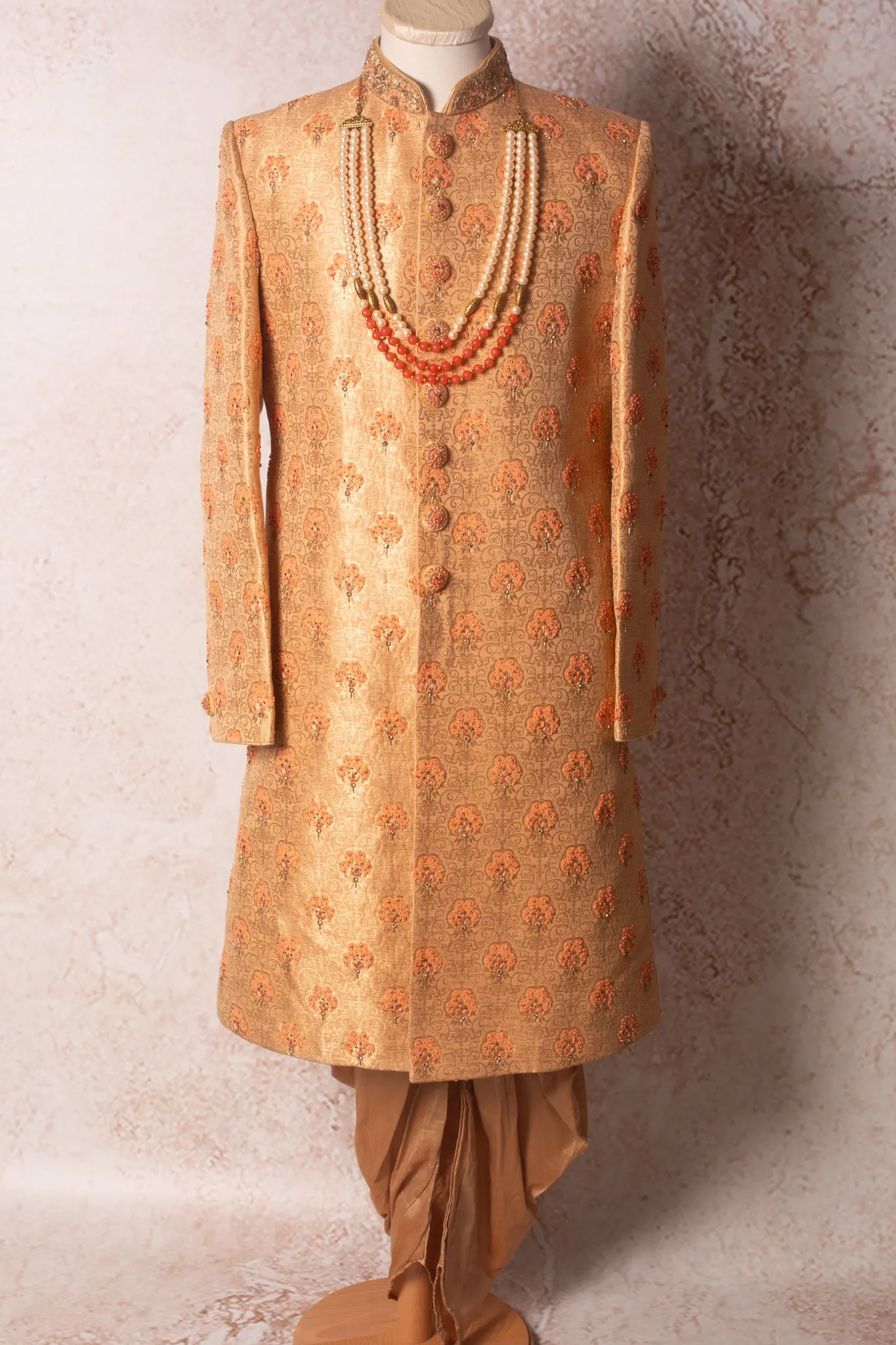 Brocade Emb Sherwani R8_12740