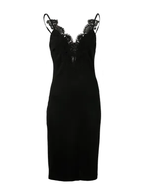 Cami Jersey Macrame Dress