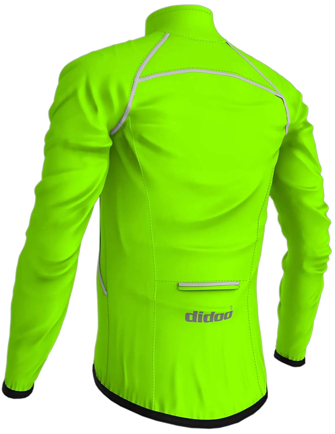 Cycling jacket waterproof mens with Lightweight Breathable Reflective and Cold weather WP-1301