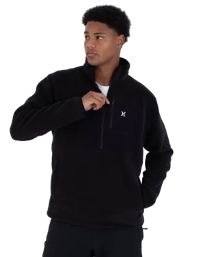 Explore Polartec 200 Crew Fleece Jacket in Black