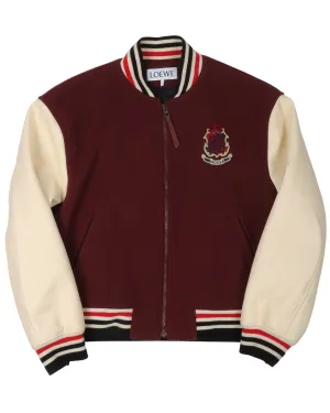 Floral Varsity Jacket