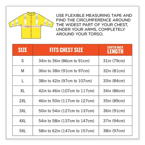 Glowear 8384 Class 3 Hi-vis Quilted Thermal Parka, Small, Lime, Ships In 1-3 Business Days