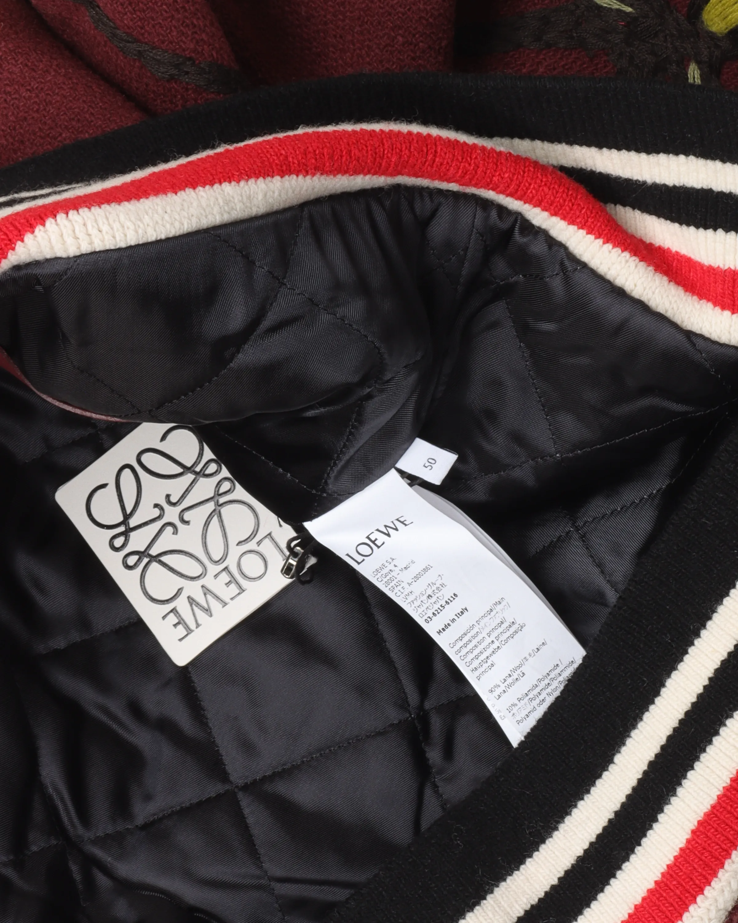 Herbarium Embroidered Varsity Jacket