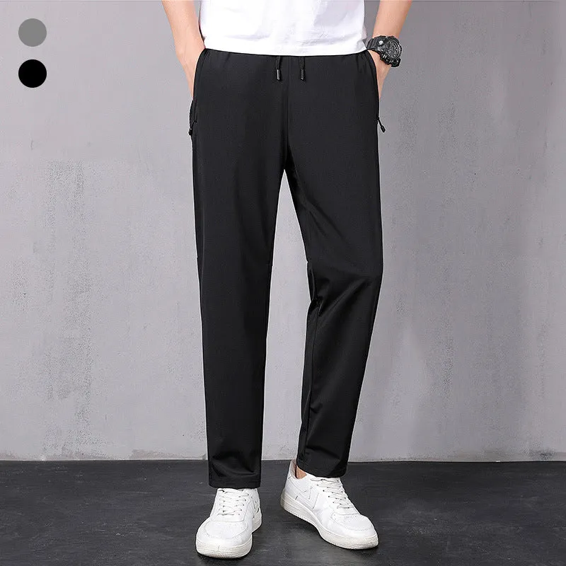 Ice Silk Thin Sweat Absorbent Quick Dry Pants