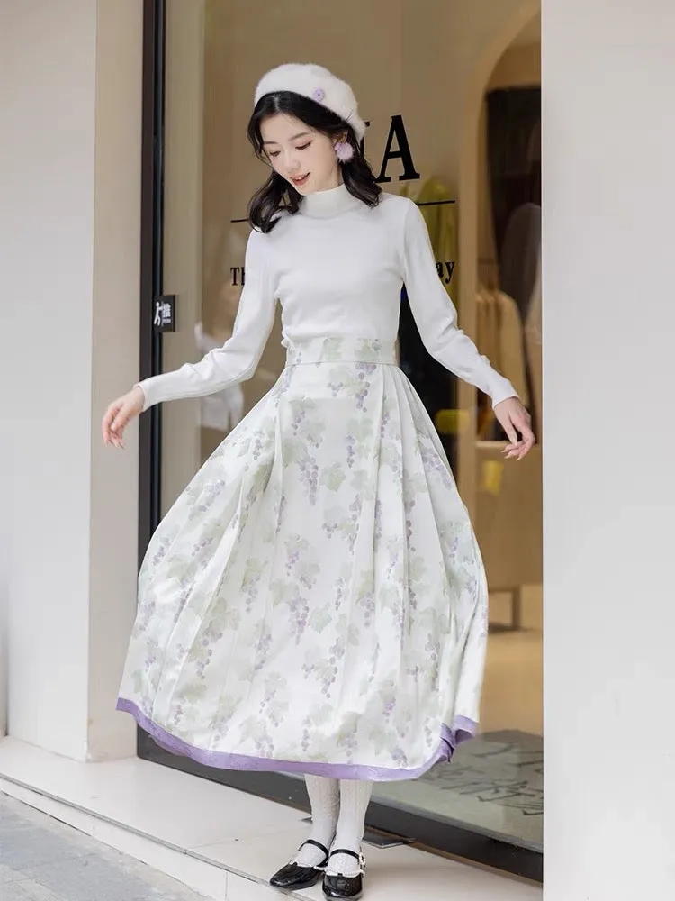 Lavender Modern Chinese Song Style Hanfu