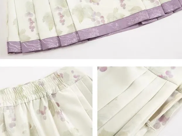 Lavender Modern Chinese Song Style Hanfu