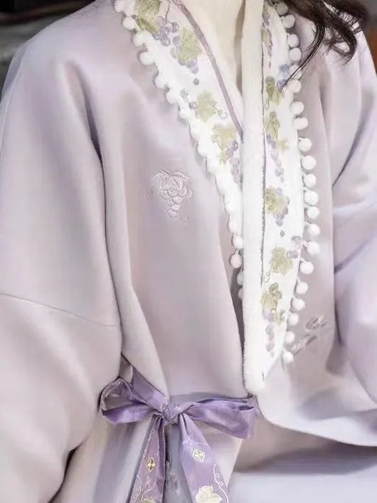 Lavender Modern Chinese Song Style Hanfu
