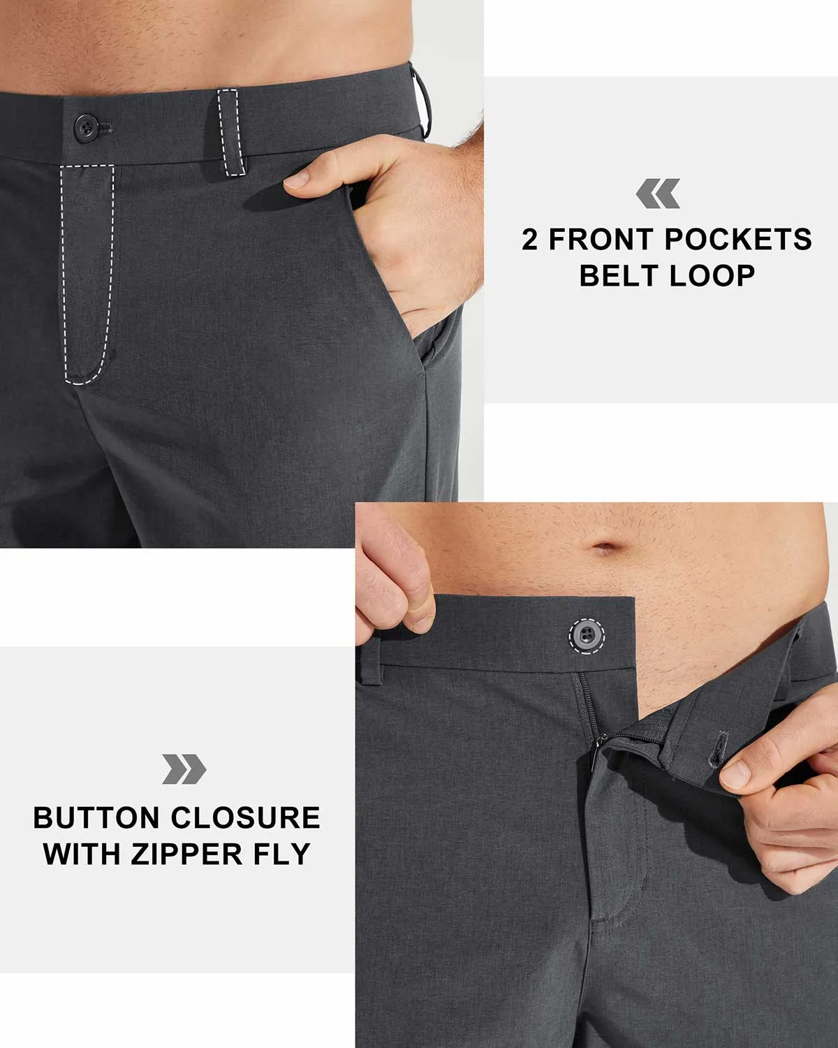 Libin Men's 32" Stretch Casual Golf Pants
