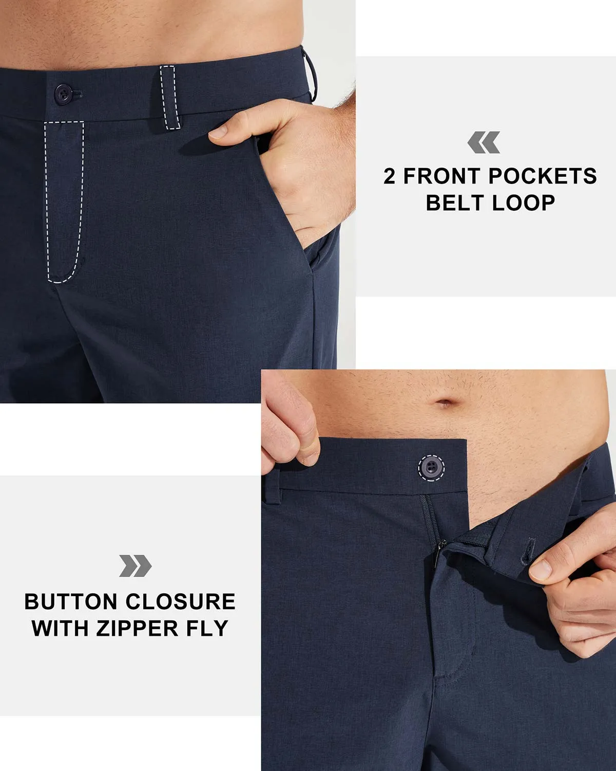 Libin Men's 32" Stretch Casual Golf Pants