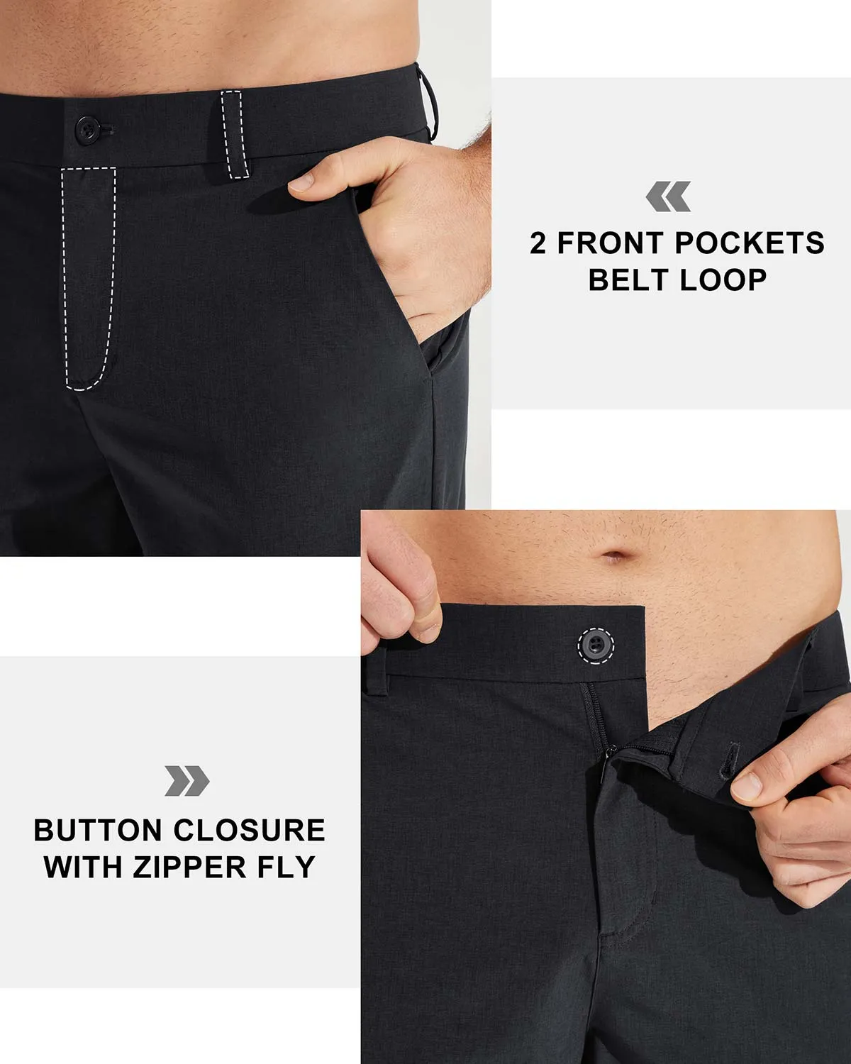 Libin Men's 32" Stretch Casual Golf Pants