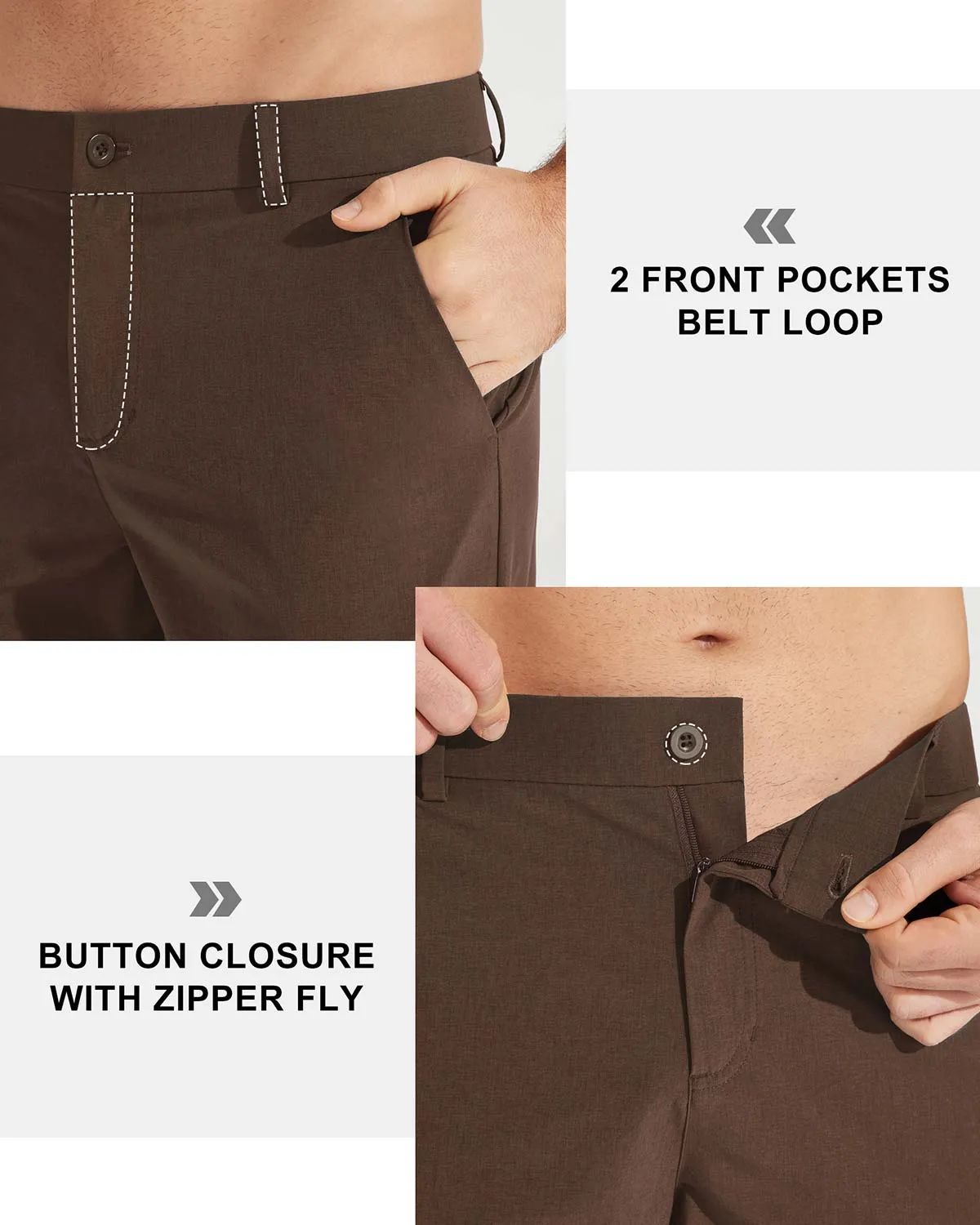 Libin Men's 32" Stretch Casual Golf Pants