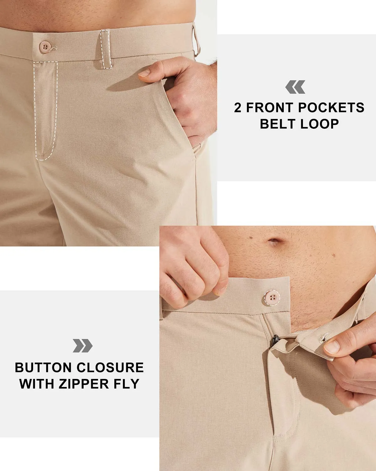 Libin Men's 32" Stretch Casual Golf Pants