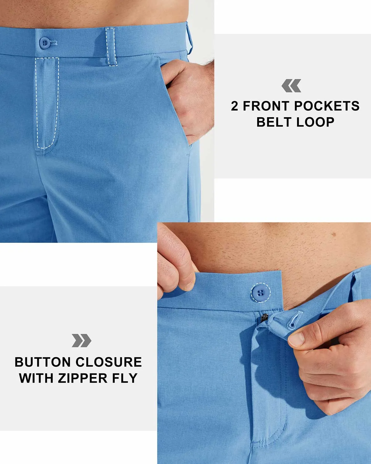 Libin Men's 32" Stretch Casual Golf Pants