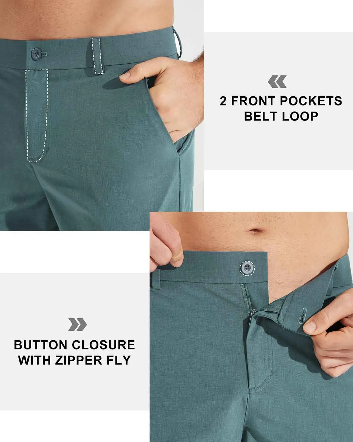 Libin Men's 32" Stretch Casual Golf Pants