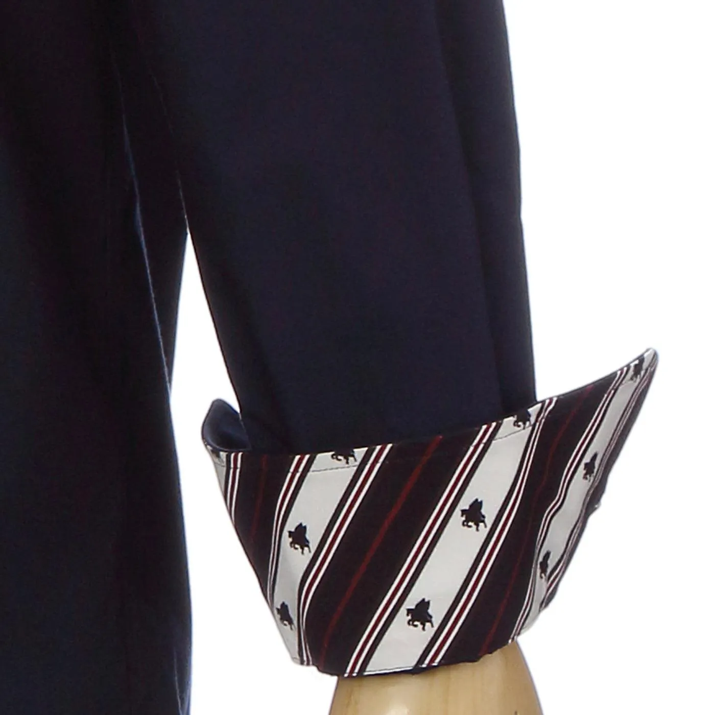 Men’s Long Sleeve Regular Fit Cotton Dress Shirt -13. Miracle Pegasus Design Made in Japan
