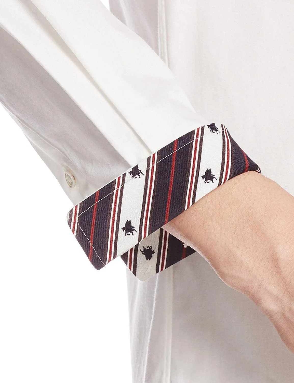 Men’s Long Sleeve Regular Fit Cotton Dress Shirt -13. Miracle Pegasus Design Made in Japan