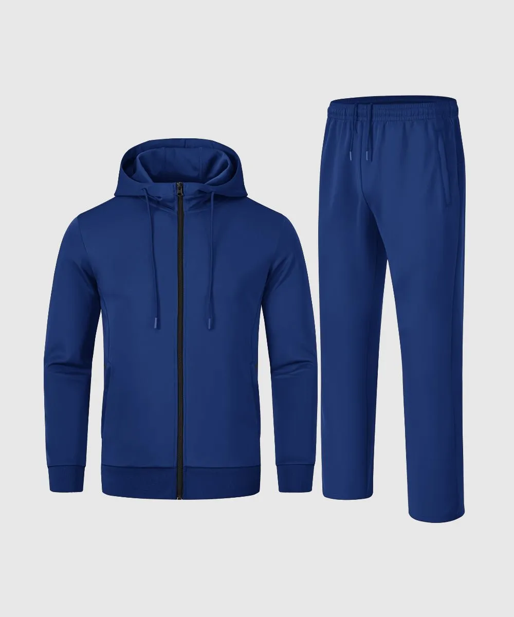 Men's Performance Full Zip Lounge Sets