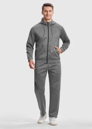Men's Performance Full Zip Lounge Sets
