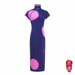【PEARL OF HK】Masterpiece Collection Haute Couture 100% Silk Cheongsam (Cap Sleeve/Tailored Fit)