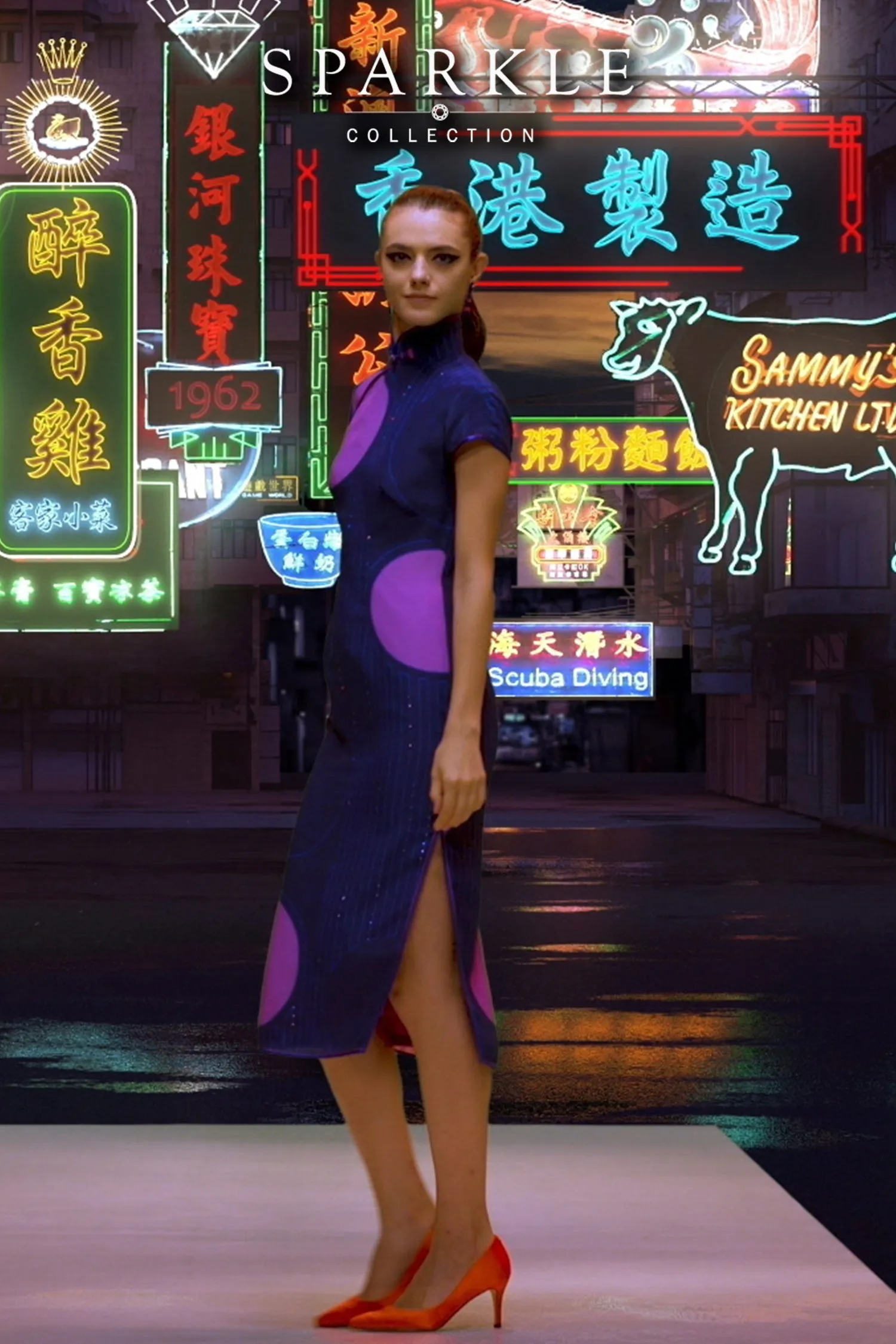 【PEARL OF HK】Masterpiece Collection Haute Couture 100% Silk Cheongsam (Cap Sleeve/Tailored Fit)