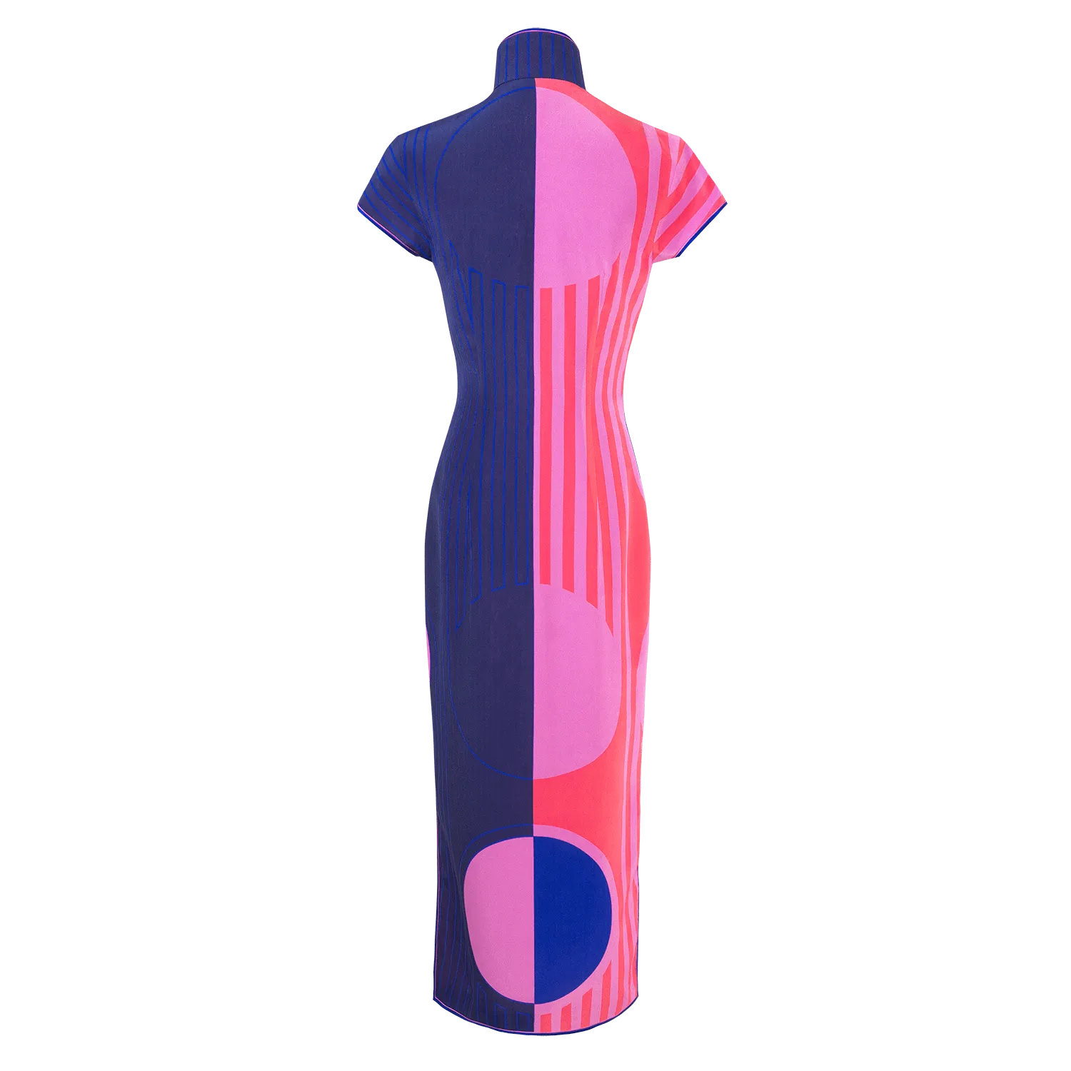 【PEARL OF HK】Masterpiece Collection Haute Couture 100% Silk Cheongsam (Cap Sleeve/Tailored Fit)