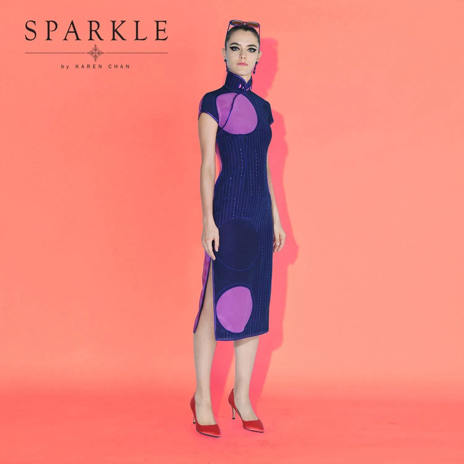【PEARL OF HK】Masterpiece Collection Haute Couture 100% Silk Cheongsam (Cap Sleeve/Tailored Fit)