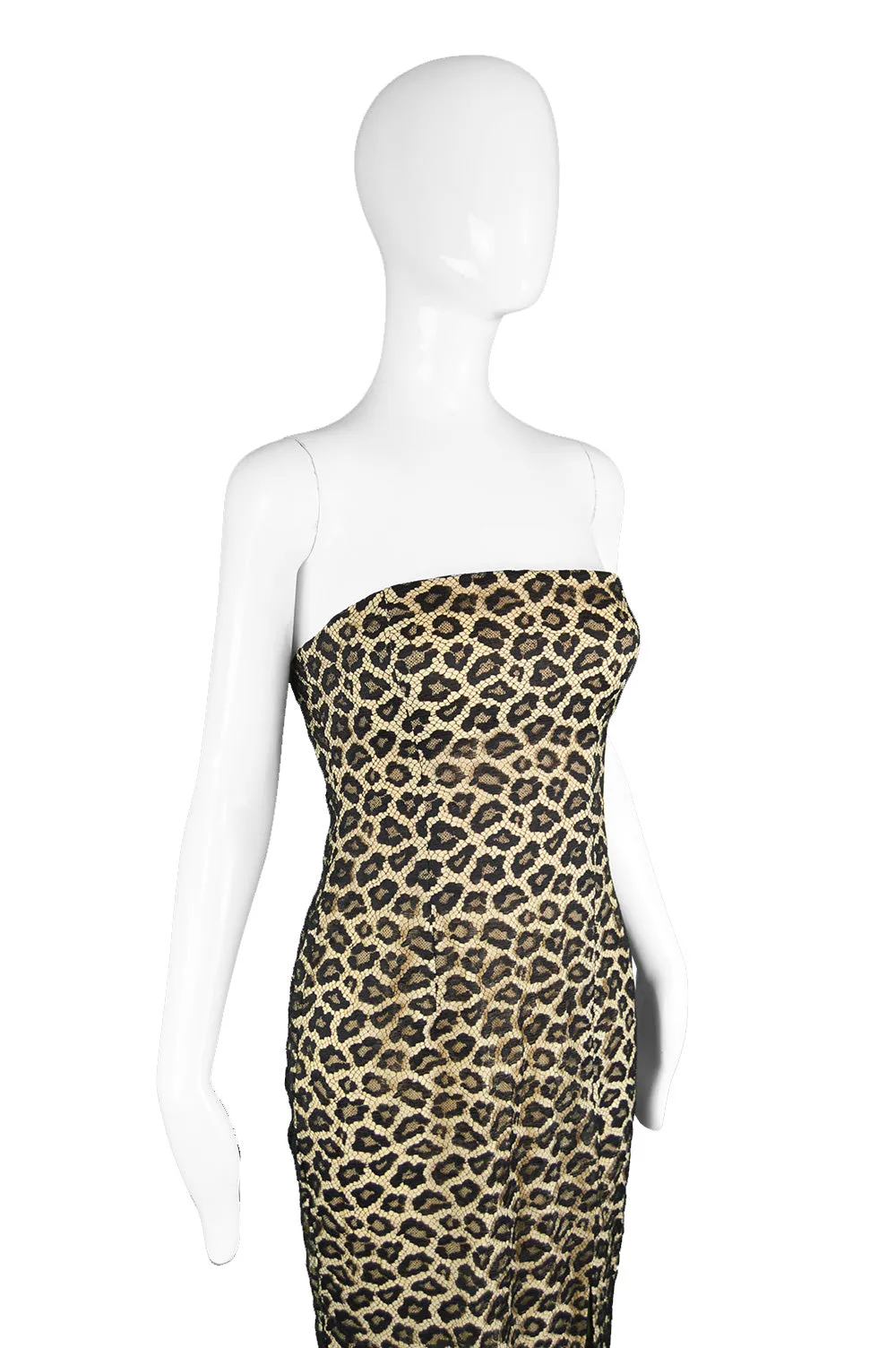 Preowned by Alexander Mcqueen Lace Dress, Fall 1997