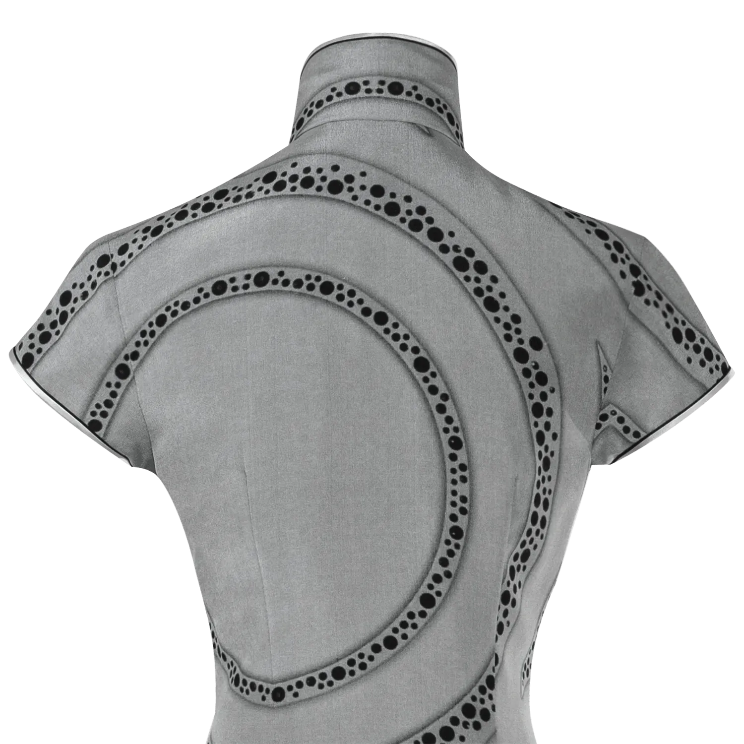 【PROSPERITY】100% Silk Cheongsam (Cap Sleeve)