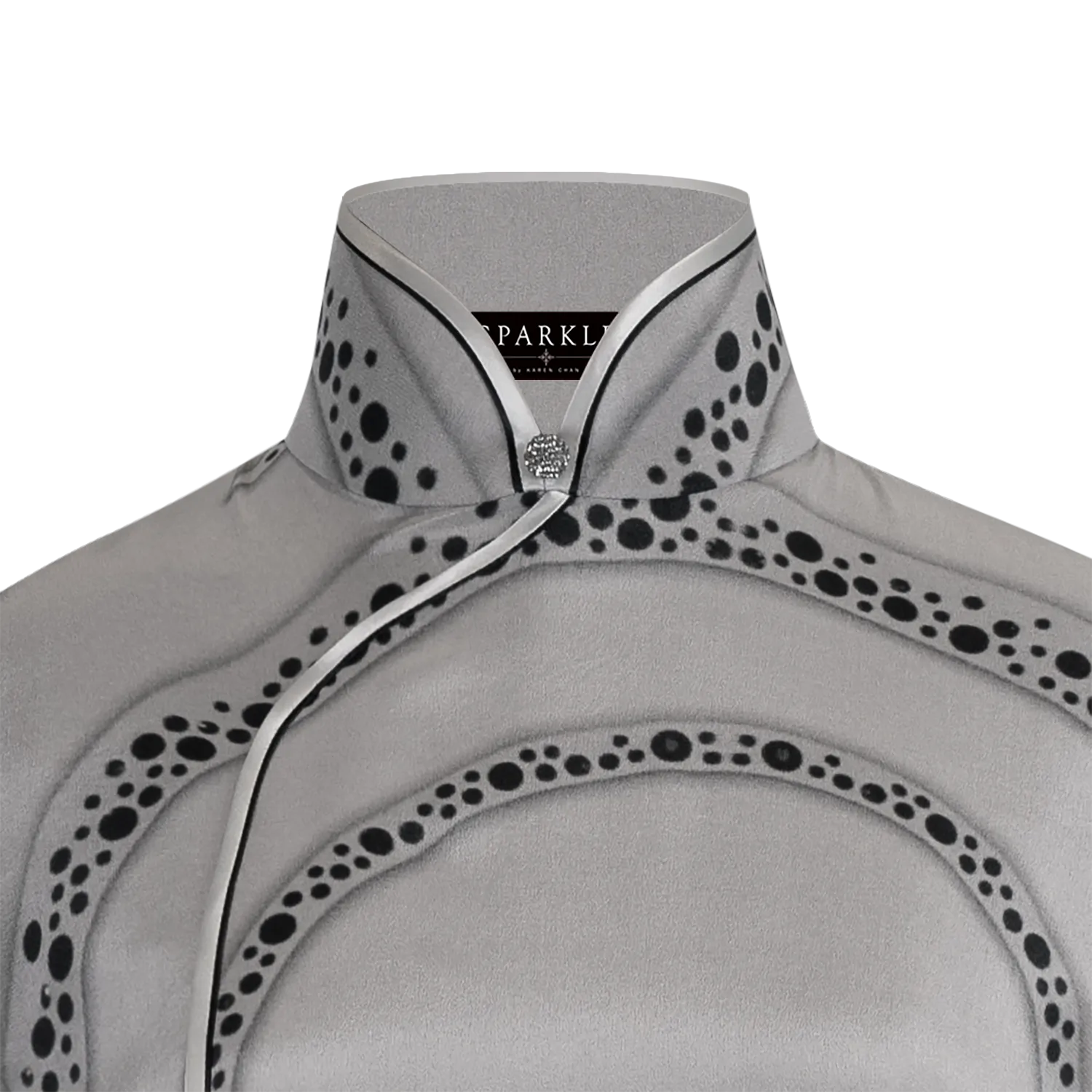 【PROSPERITY】100% Silk Cheongsam (Cap Sleeve)