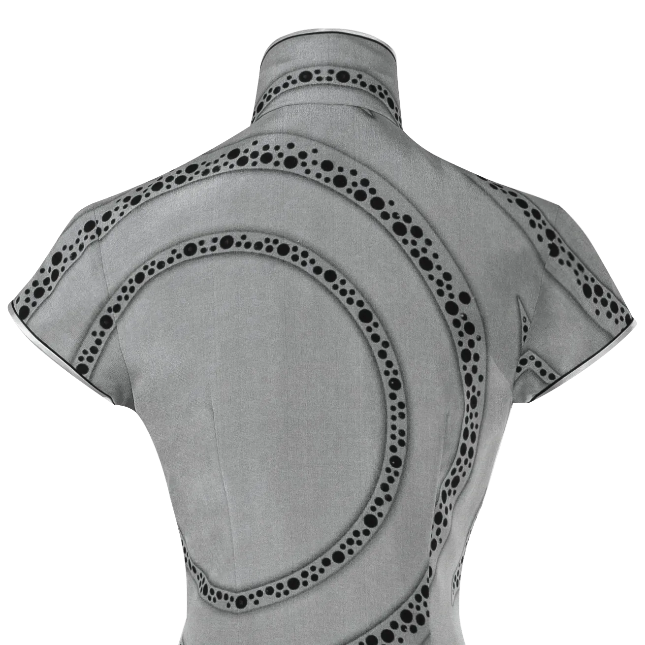 【PROSPERITY】Masterpiece Collection Haute Couture 100% Silk Cheongsam (Cap Sleeve/Tailored Fit)