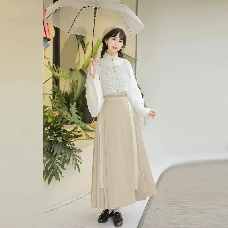 [Shallow Moon] Ming-Dynasty Hanfu autumn and winter daily Dress