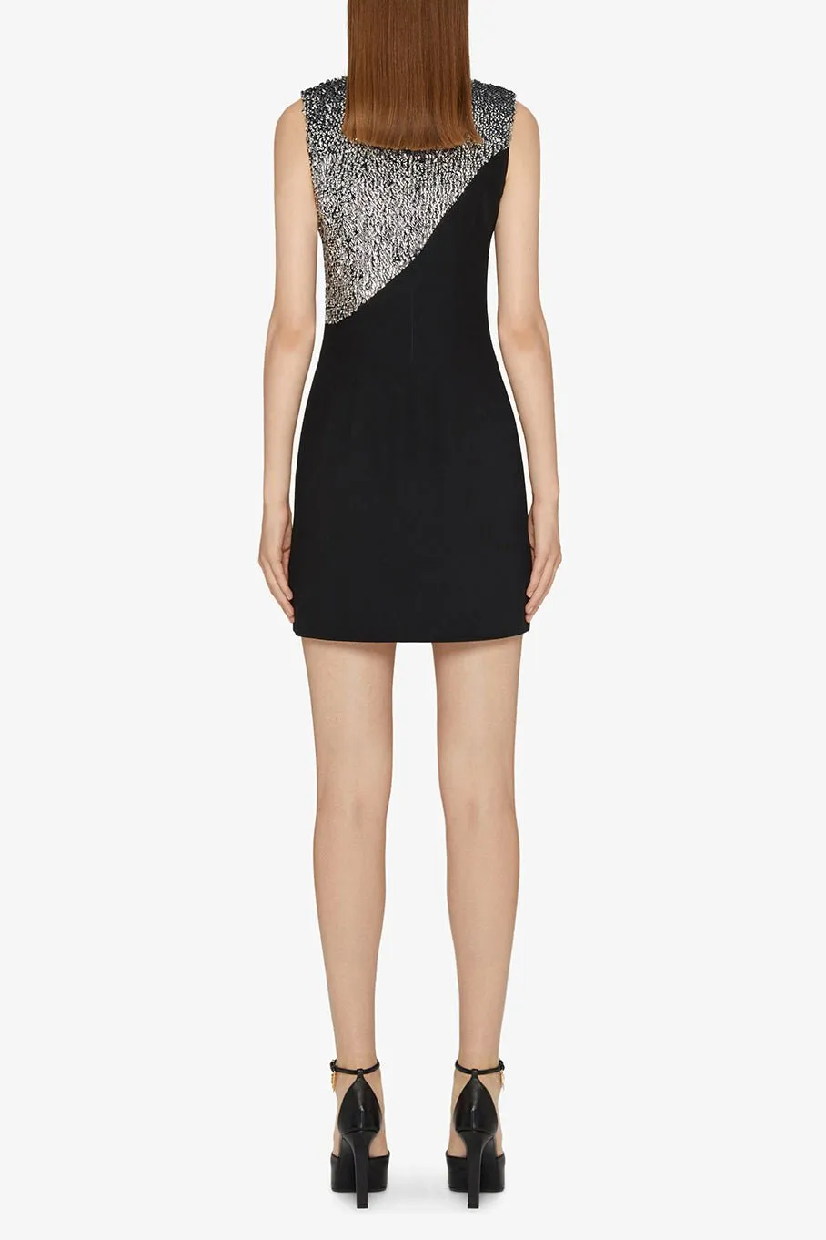 Short Sequin Evening Dress
