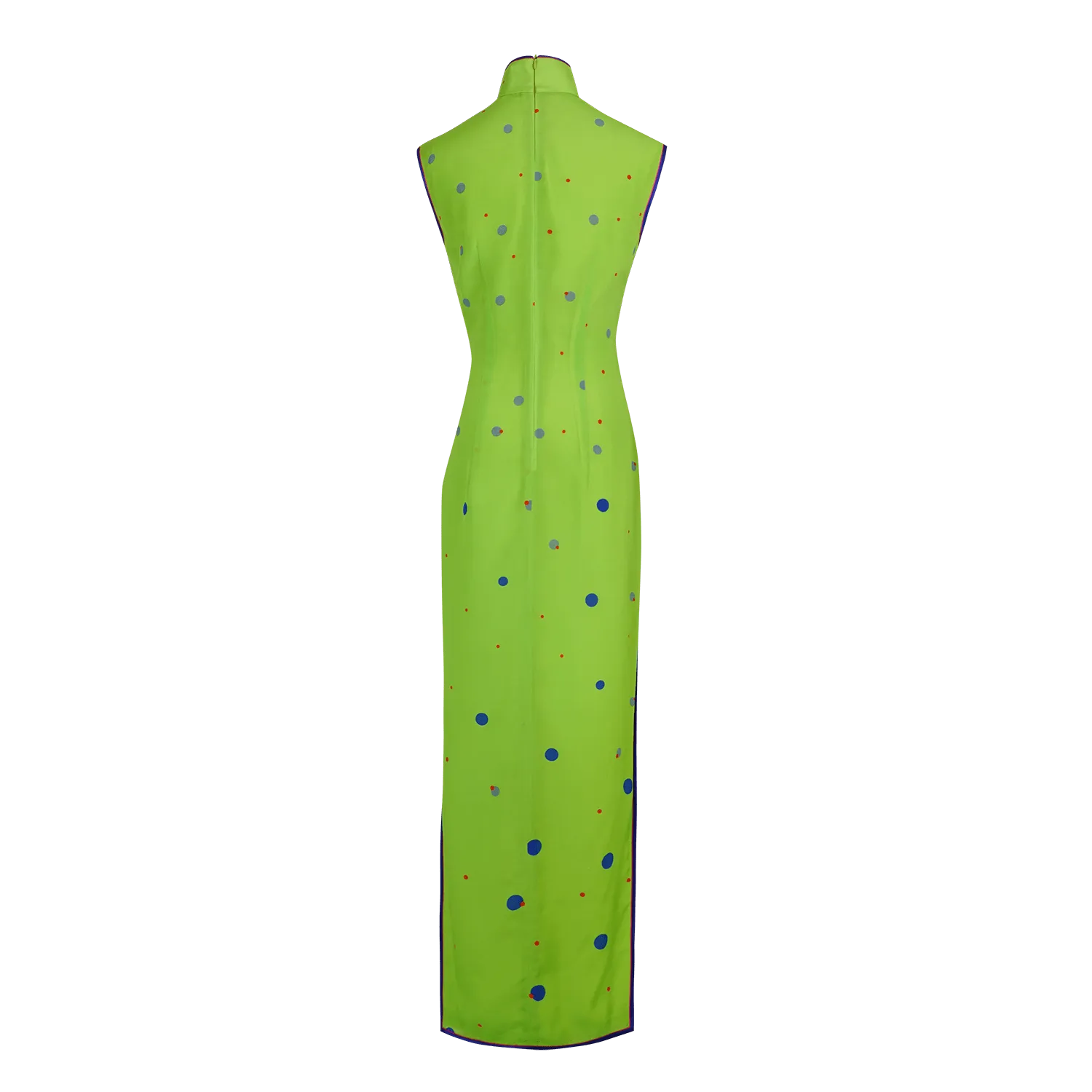 【SKYLINE】100% Silk Cheongsam (Sleeveless)