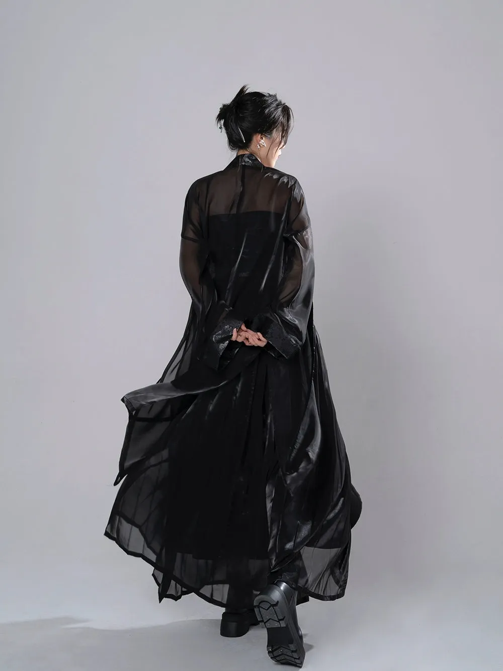 Song Dynasty | Summer Hanfu black dress, Top &  Skirt