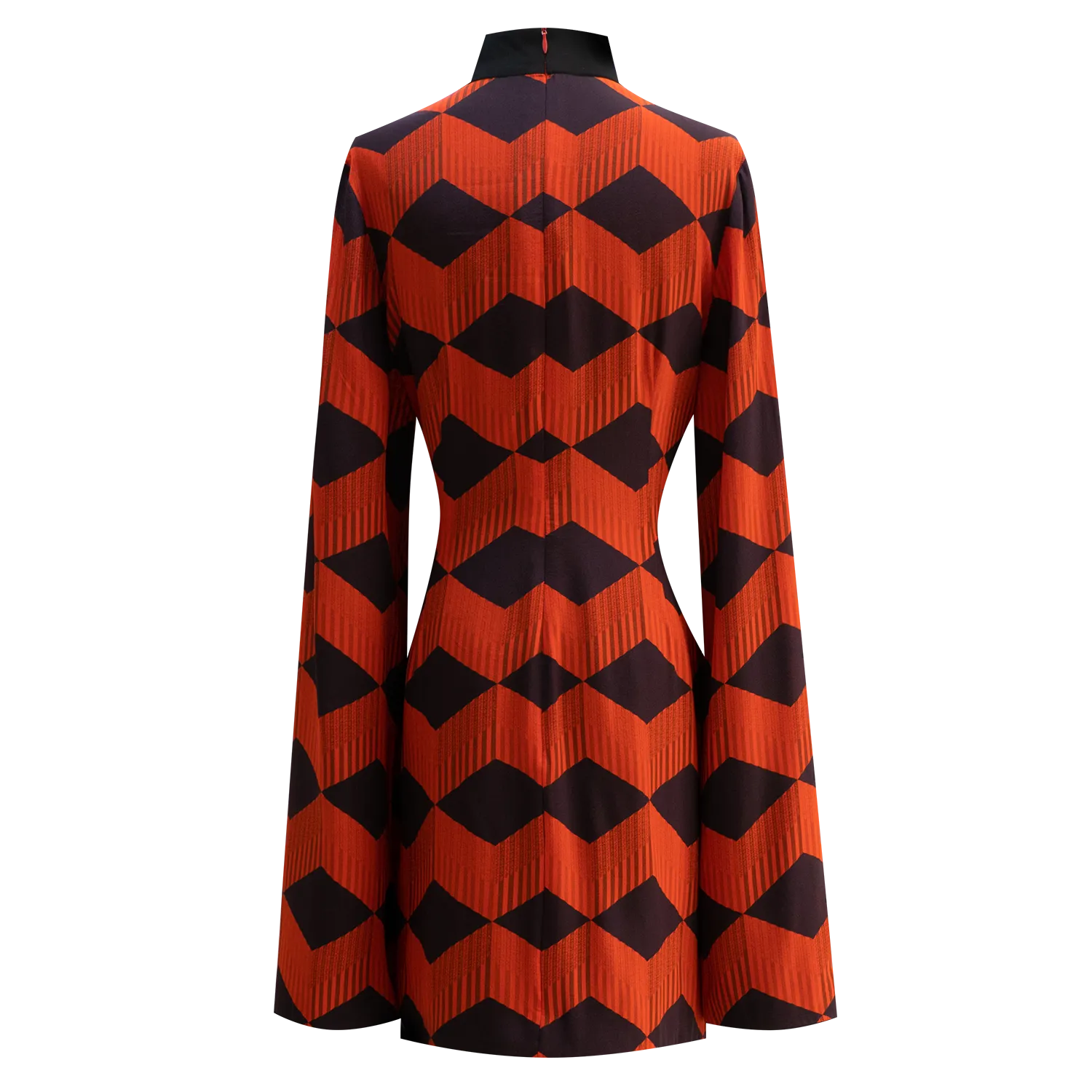 【STOREGATE VOXEL】100% Silk Cheongsam (Bell Sleeve)