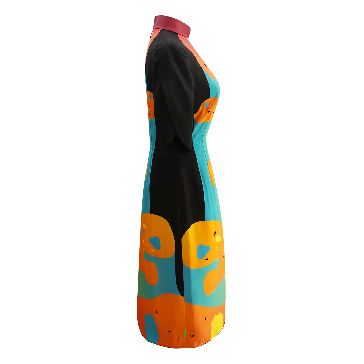 【TERRAZZO】100% Silk Cheongsam (Petal Sleeve)