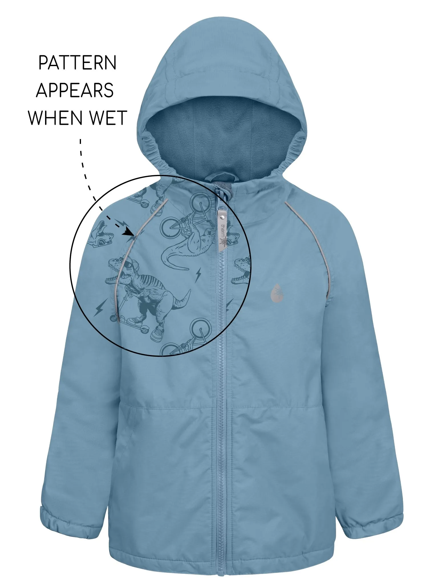 THERM SPLASHMAGIC STORM JACKET - STONE BLUE