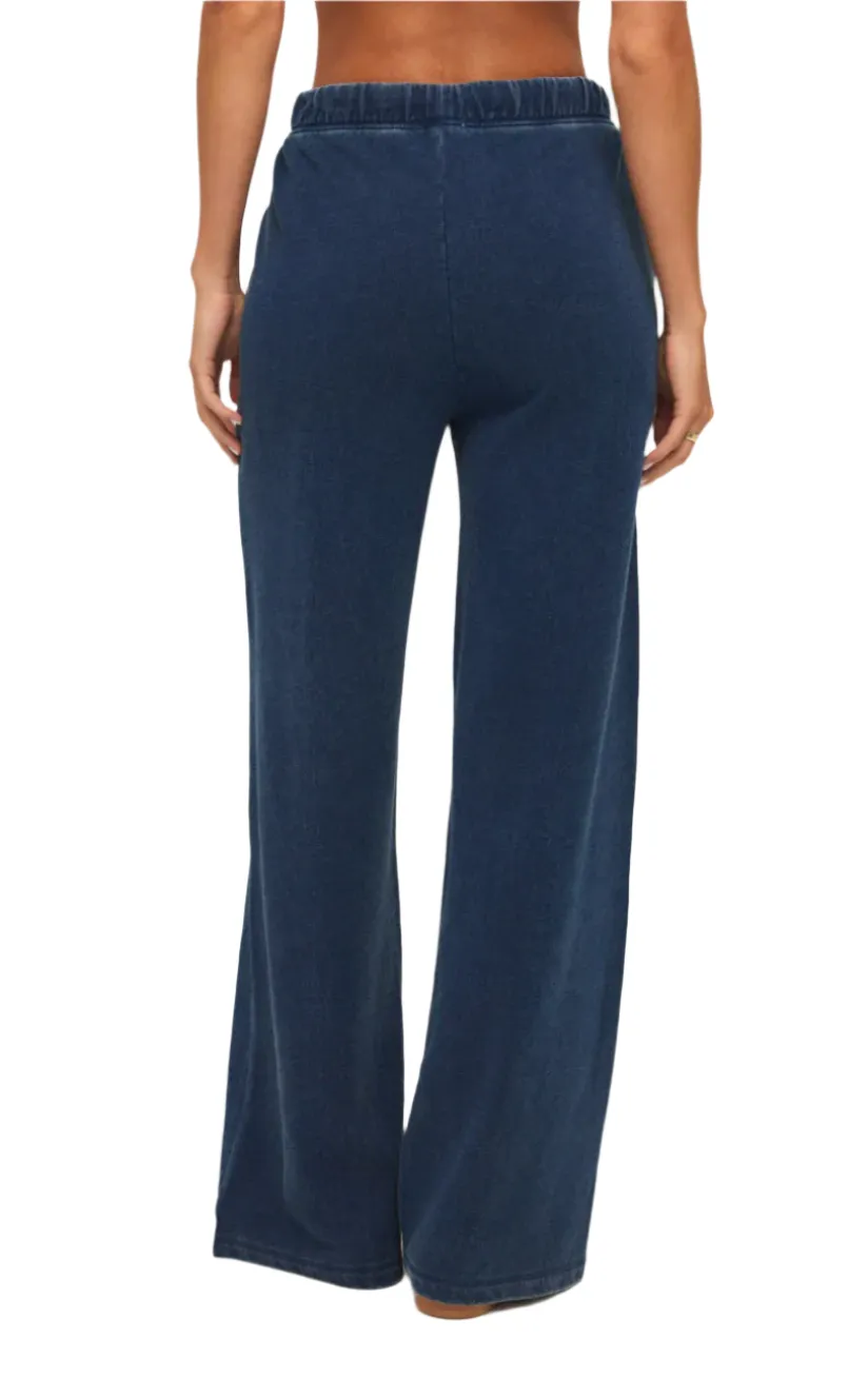 Z Supply Hunter Knit Denim Pant Indigo
